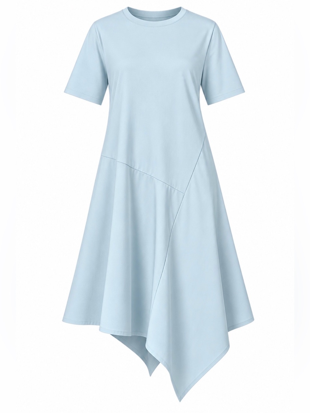 Oversized Poplin T Shirt Dress